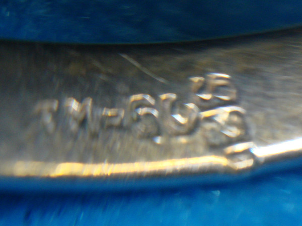 Artisan Crafted Sterling Silver Swirl Pin - Vintage Elegance