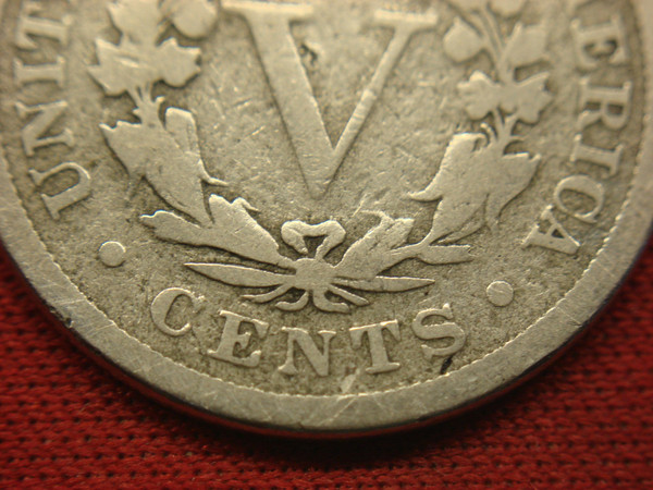 1887 Liberty Head'V' Nickel - Original Surface, Detailed Design - Estate Find