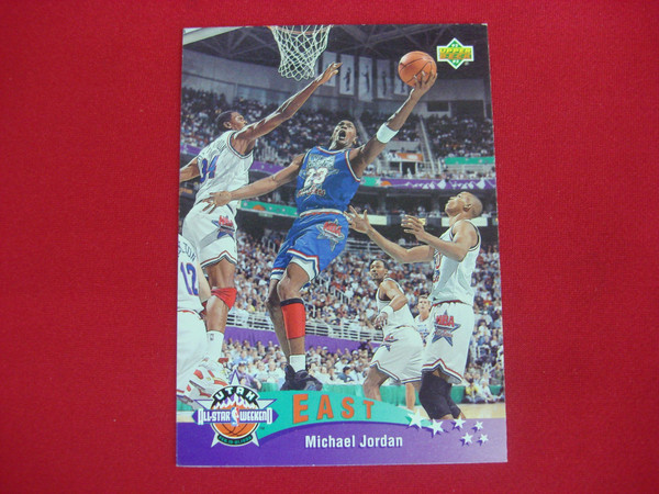 1993 Upper Deck East All-Star Michael Jordan Basketball Card #425 (Utah) - Graded Gem Mint