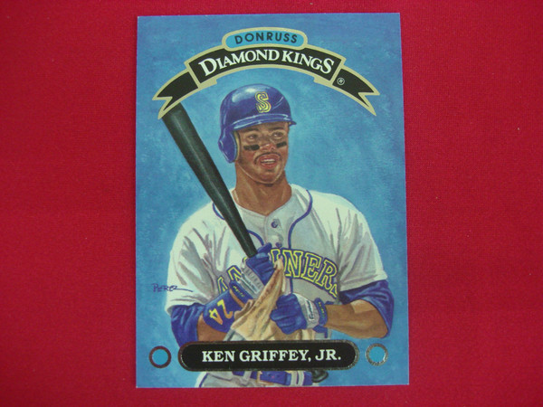 1993 Donruss Diamond Kings Ken Griffey Jr. #DK-1 Seattle Mariners Baseball Card - Collectible Insert