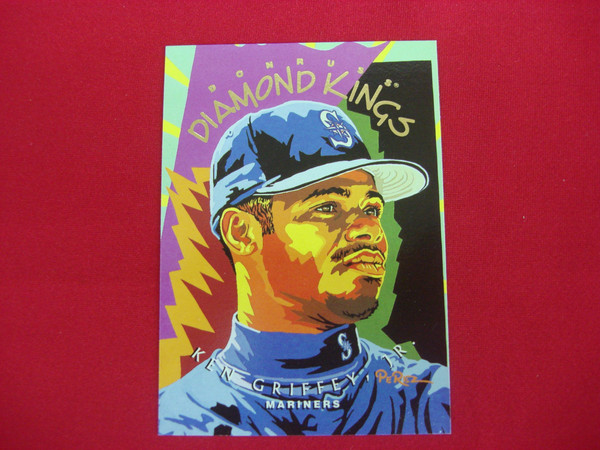 1995 Donruss Diamond Kings Ken Griffey Jr. #DK-27 Seattle Mariners Baseball Card (Excellent Condition)