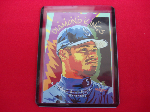 1995 Donruss Diamond Kings Ken Griffey Jr. #DK-27 Seattle Mariners Baseball Card (Excellent Condition)