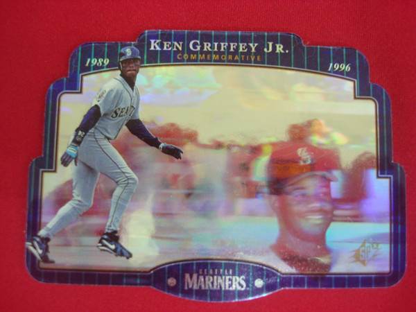 1996 Upper Deck SPx Ken Griffey Jr. Commemorative Hologram #KG1 Baseball Card - Gem Mint Condition!