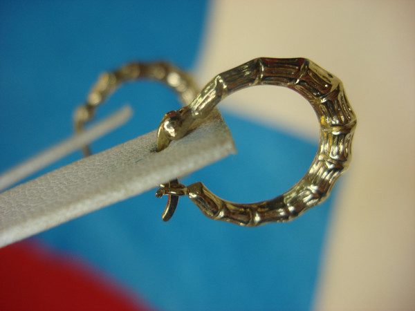 Sterling Silver & Gold Vermeil Hoop Earrings Set (3/4