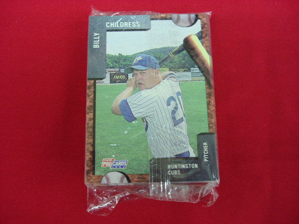 1992 Fleer ProCards Huntington Cubs Minor League Team Set - Factory Sealed, Chicago Cubs Rookies