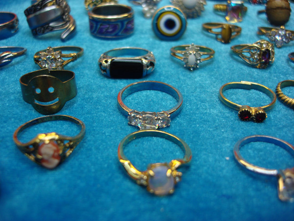 50 Vintage & Modern Estate Rings - Rare & Unique Collection, Under $3 Each!