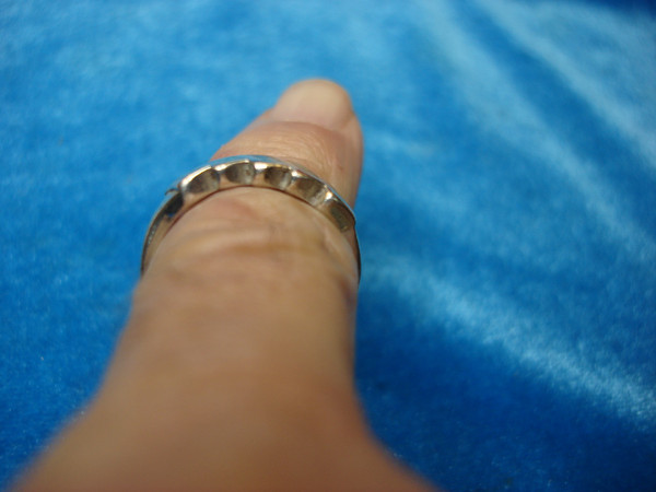 Authentic Sterling Silver Turquoise Ring | Southwest Style Size 6 1/2