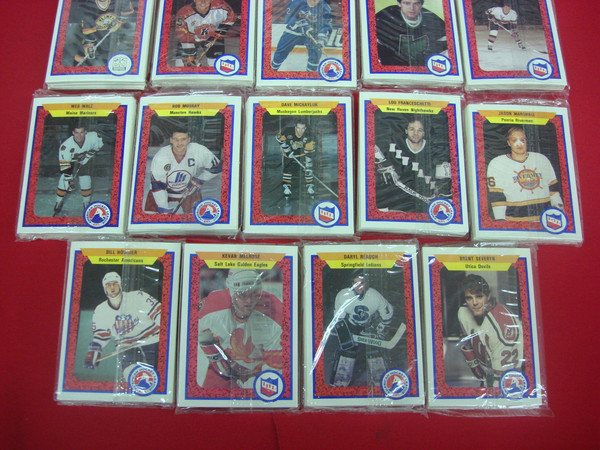 1991-92 ProCards Minor League Hockey Set (AHL & IHL) - Factory Sealed Collection of 19 Teams