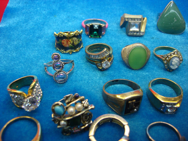 Vintage & Modern Estate Ring Lot (50pcs) - Collector's Jewelry Deal