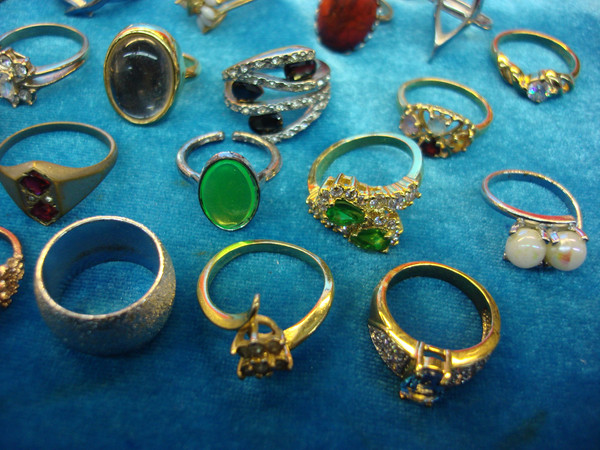 Vintage & Modern Estate Ring Lot (50pcs) - Collector's Jewelry Deal