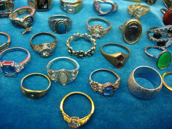 Vintage & Modern Estate Ring Lot (50pcs) - Collector's Jewelry Deal