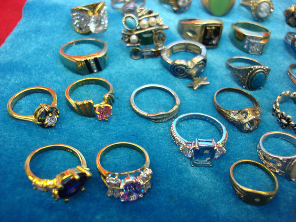 Vintage & Modern Estate Ring Lot (50pcs) - Collector's Jewelry Deal
