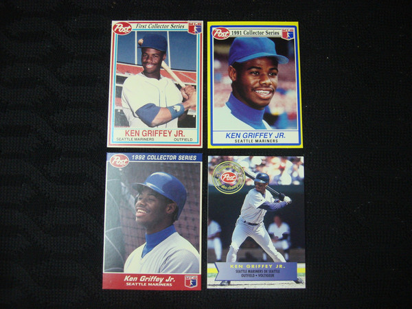 Ken Griffey Jr. Baseball Card Lot (1990-1994) - 4 Unique Cards, Canadian Championship Series