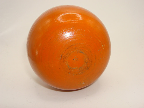 Antique 1900s Wooden Apple Horse Racing Roulette Wheel & Chips - Rare Find