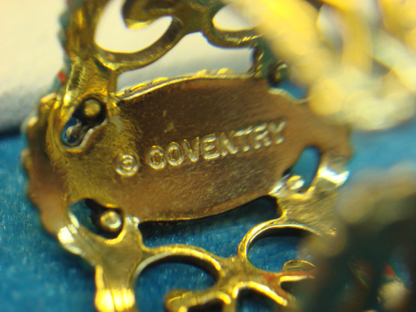 Vintage Sarah Coventry Dragon's Breath Adjustable Ring (Sizes 3-5) - Excellent Condition