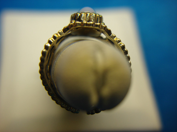 Vintage Sarah Coventry Dragon's Breath Adjustable Ring (Sizes 3-5) - Excellent Condition