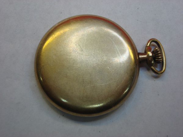 Vintage Admiral Pocket Watch by Tacy Watch Co., 6 Jewel, Gold Filled Case (Needs Restoration)
