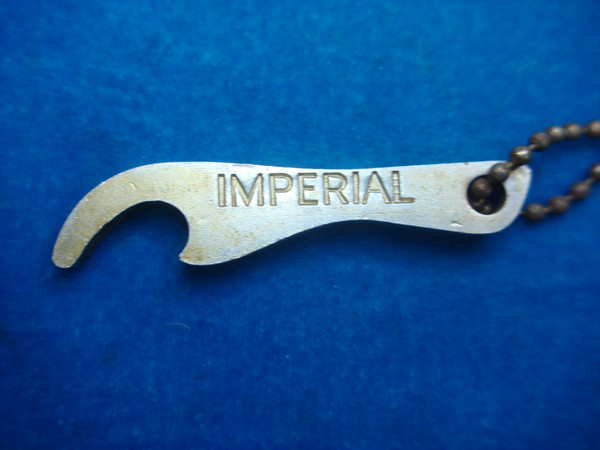 Vintage Bottle Opener Set: Ballantine Owl Head, Imperial Whiskey & Unmarked Steel