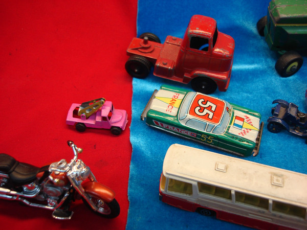 Vintage Die Cast & Tin Vehicles Lot - Parts, Restoration Projects & More