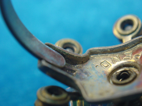 Vintage Aurora Borealis Silver Tone Ring (Adjustable, Size 10)