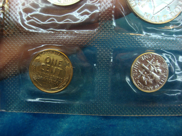 1955 Proof Set - Flat Pack, Extra Nice Condition in Original Envelope