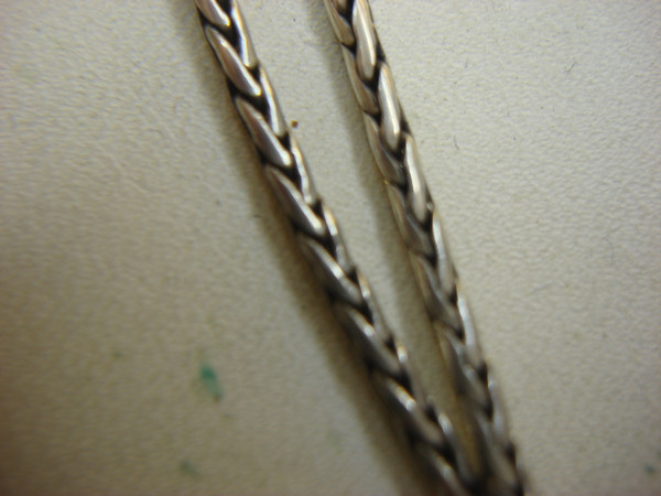 Elegant Deco Lace Fashion Necklace with Slide Pendant (16-18