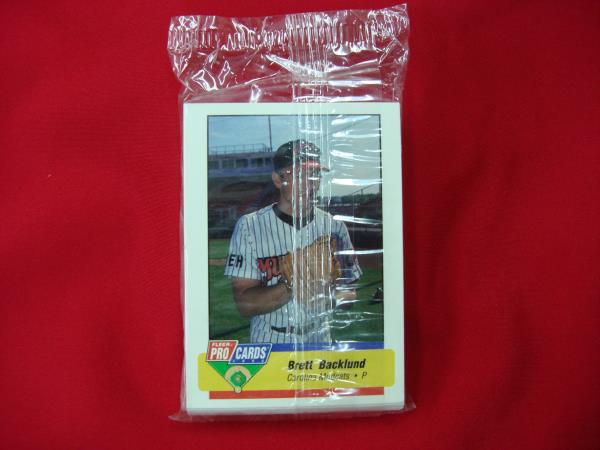 1994 Fleer ProCards Carolina Mudcats Team Set (Bobby Meacham, Pittsburgh Pirates Affiliate) - Factory Sealed