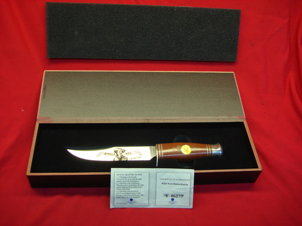 Buffalo Bill Cody Wild West Bowie Knife - Limited Edition, 2001 - Mint Condition