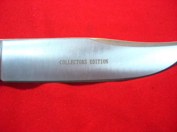 Buffalo Bill Cody Wild West Bowie Knife - Limited Edition, 2001 - Mint Condition