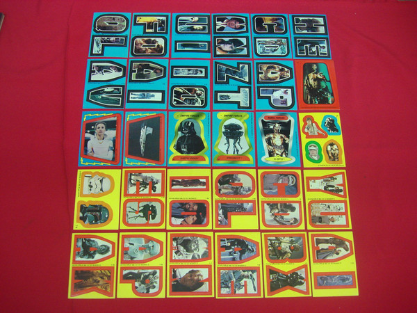 Vintage 1980 Topps Star Wars Trading Cards - Complete Set of 30!