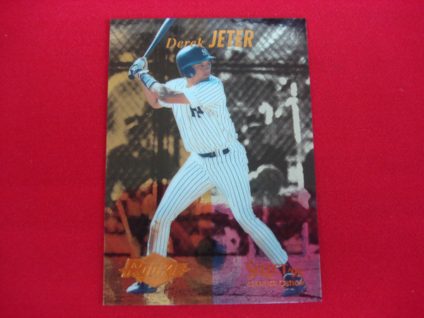 1995 Derek Jeter Rookie Card | Select Certified Foil RC (#122) | New York Yankees | Graded & Protected