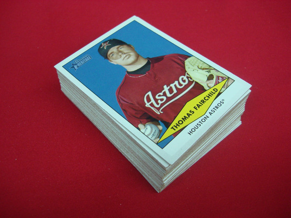 2007 Bowman Heritage Prospects Baseball Card Set (39/100) - Rare & Collectible