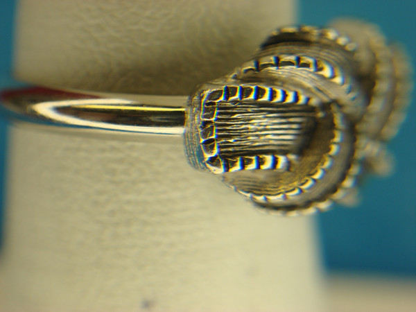 Avon Silver Tone Bow Ring (Adjustable Sizes 5-7) - Elegant & Versatile