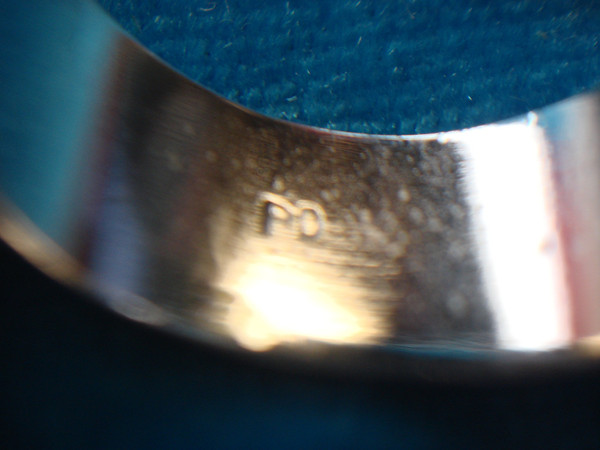 Premier Design Silver-Tone Sparkling Black & White Stone Ring (Size 8)