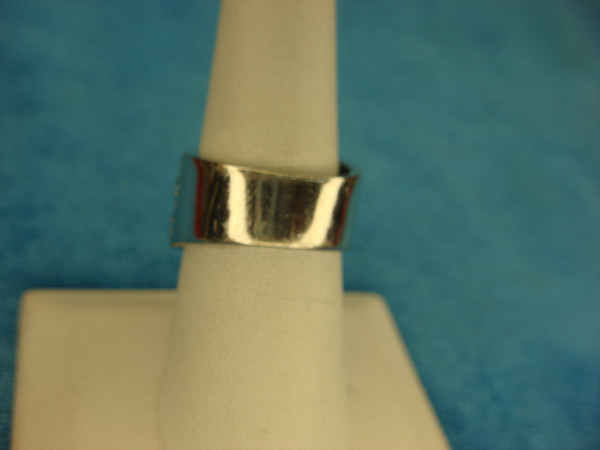 Premier Design Silver-Tone Sparkling Black & White Stone Ring (Size 8)