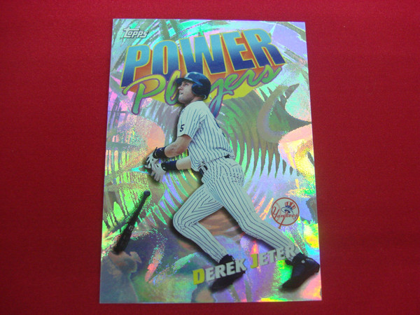 Derek Jeter 1999 Topps Power Players Holographic Foil Baseball Card (#P20) - PSA Graded Gem Mint