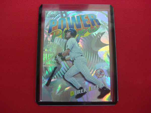 Derek Jeter 1999 Topps Power Players Holographic Foil Baseball Card (#P20) - PSA Graded Gem Mint