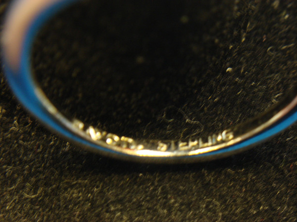 Avon Sterling Silver Ring with Faux Pearl - Size 7, Elegant & Stylish