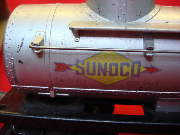 Lionel Postwar Freight Cars - Sunoco Tank Car & SP Caboose (6565 & 6257) - Running & Parts