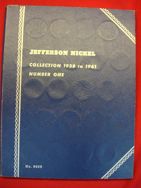 Complete Circulated Jefferson Nickel Set (1938-1961) P-D-S Mintmarks - 65 Coins with Wartime Silver