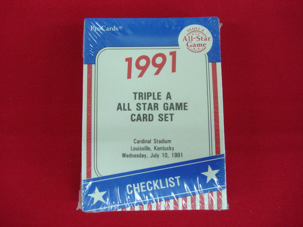 1991 ProCards Triple A All-Star Game MLB Minor League Baseball Set - Williams, Martinez, Vaughn & More!