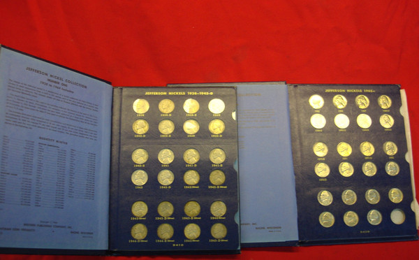 Complete Circulated Jefferson Nickel Set 1938-1975 P-D-S (98 Coins) with S Mint Proofs