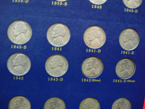 Complete Circulated Jefferson Nickel Set 1938-1975 P-D-S (98 Coins) with S Mint Proofs