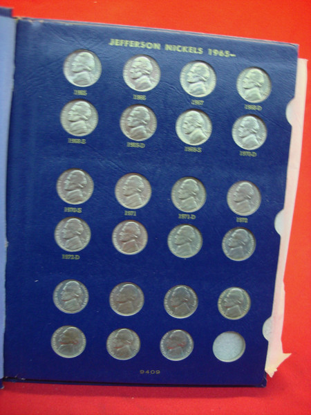 Complete Circulated Jefferson Nickel Set 1938-1975 P-D-S (98 Coins) with S Mint Proofs
