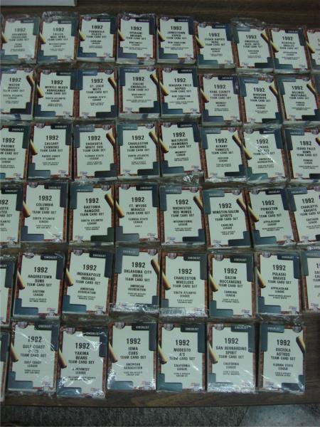 1992 Fleer ProCards Minor League Team Sets (128 Factory Sealed, 3500+ Cards) - Baseball History Collection