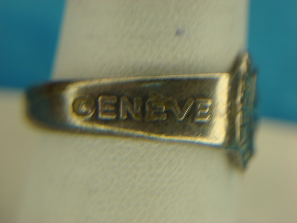 Vintage Rolex Souvenir Spoon Ring - Silver Plate, Size 10 1/2