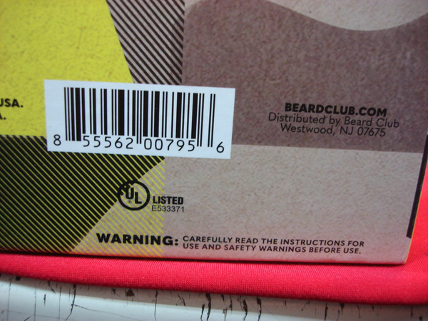 Beard Club Precision Trimmer - 5 Settings, LED Charging Stand & 8 Guides - Factory Sealed