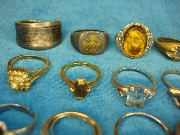 Vintage & Modern Fashion Ring Lot of 15 - Unique Estate Jewelry Collection