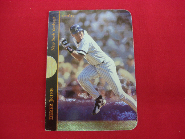 1997 Upper Deck SP Inside Info Derek Jeter Foil Baseball Card #17 Yankees - Graded Gem Mint!