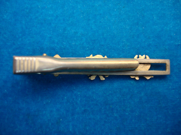 Vintage Masonic Tie Clip - 3 Branches Enamel Freemasons Shriners Gift